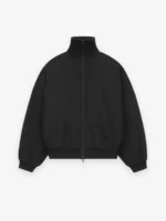 Cotton Wool High Neck Jacket