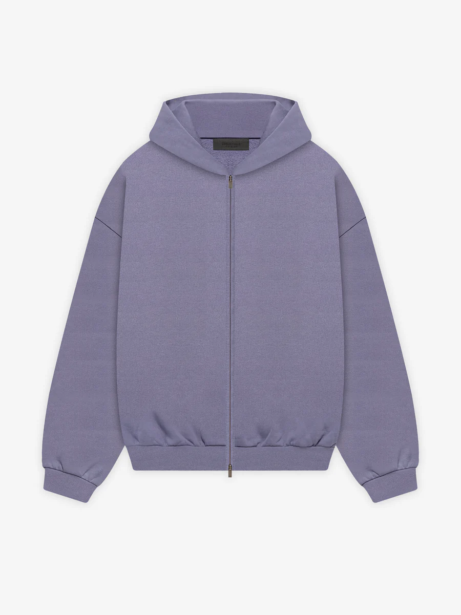Heavy Fleece Fullzip Purple Hoodie Heavy Fleece Fullzip Purple Hoodie