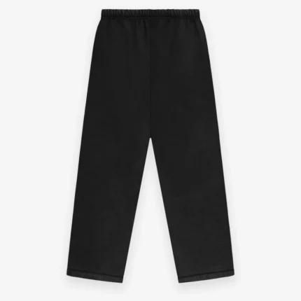 Heavy Fleece Relaxed Black Sweatpant