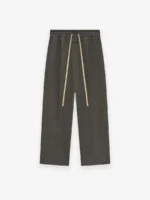 Military Wool Wide Leg Pants