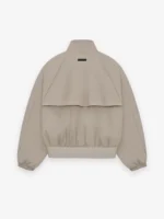 Nylon Vented Track Beige Jacket