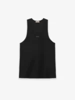 Ribbed Black Tank