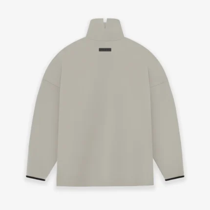 Sport Nylon High Neck LS Top