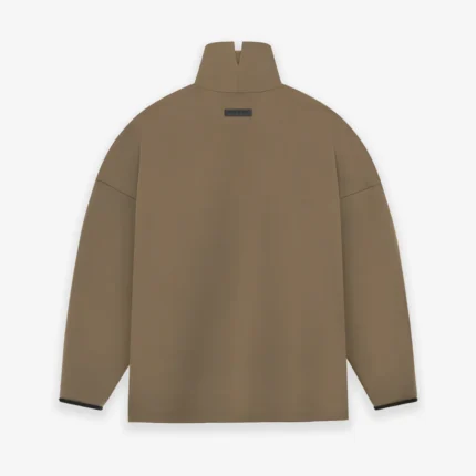 Sport Nylon High Neck Top