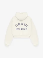 Womens Spelman Fleece Cropped Hoodie