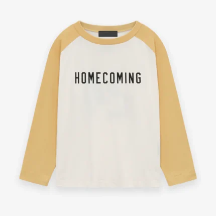 Womens Tri-Blend Baseball Yellow Shirt