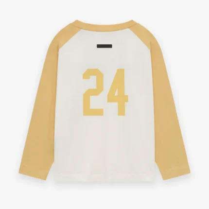 Womens Tri-Blend Baseball Yellow Shirt