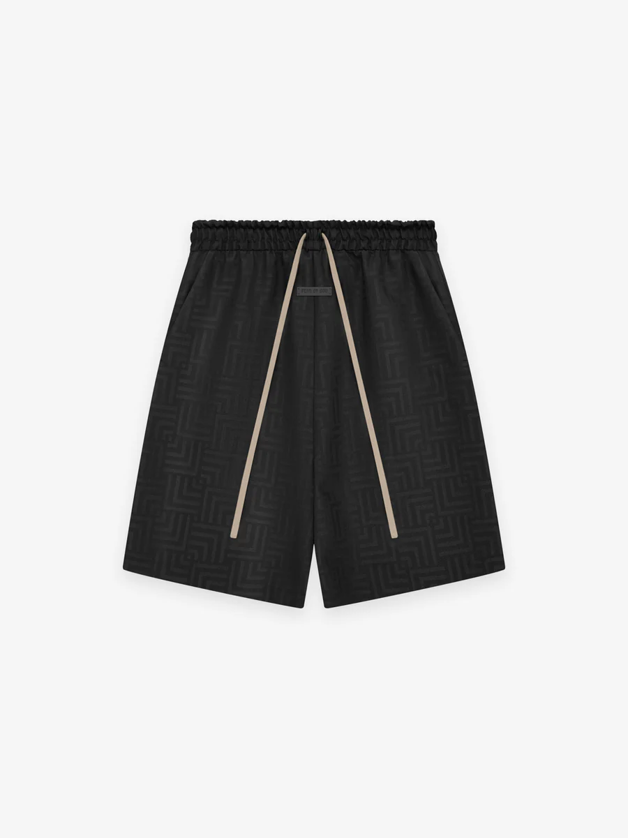 Wool Jacquard Relaxed Short Wool Jacquard Relaxed Short