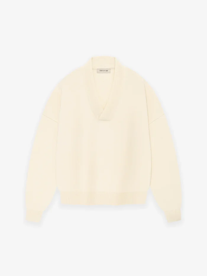 Wool V-Neck Sweater