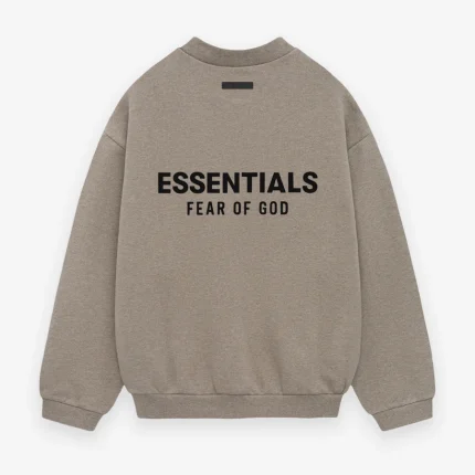 Essentials Fleece Crewneck Brown