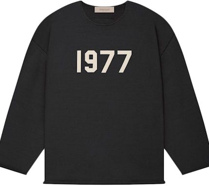 Fear of God Essentials 1977 Raw Edge Sweater Iron