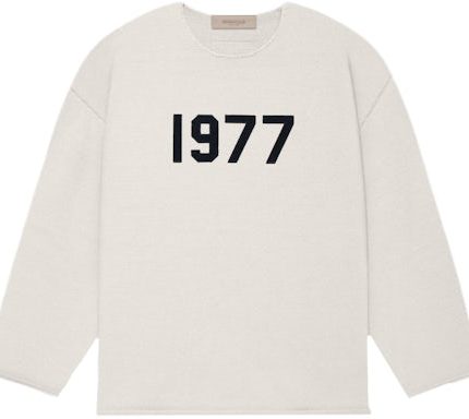 Fear of God Essentials 1977 Raw Edge Sweater Wheat