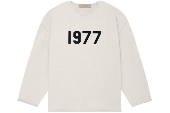 Fear of God Essentials 1977 Raw Edge Sweater Wheat Fear of God Essentials 1977 Raw Edge Sweater Wheat