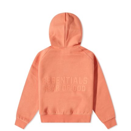 Fear of God ESSENTIALS Kids Logo Zip Hoodie